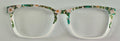 PAIR Casper Topper; flowers/white split