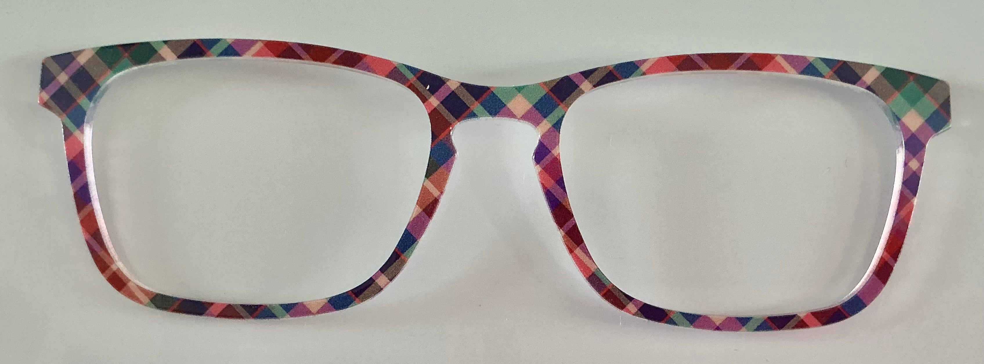 PAIR Casper Topper; pink/purple plaid