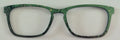 PAIR Casper Topper; green paint splatter