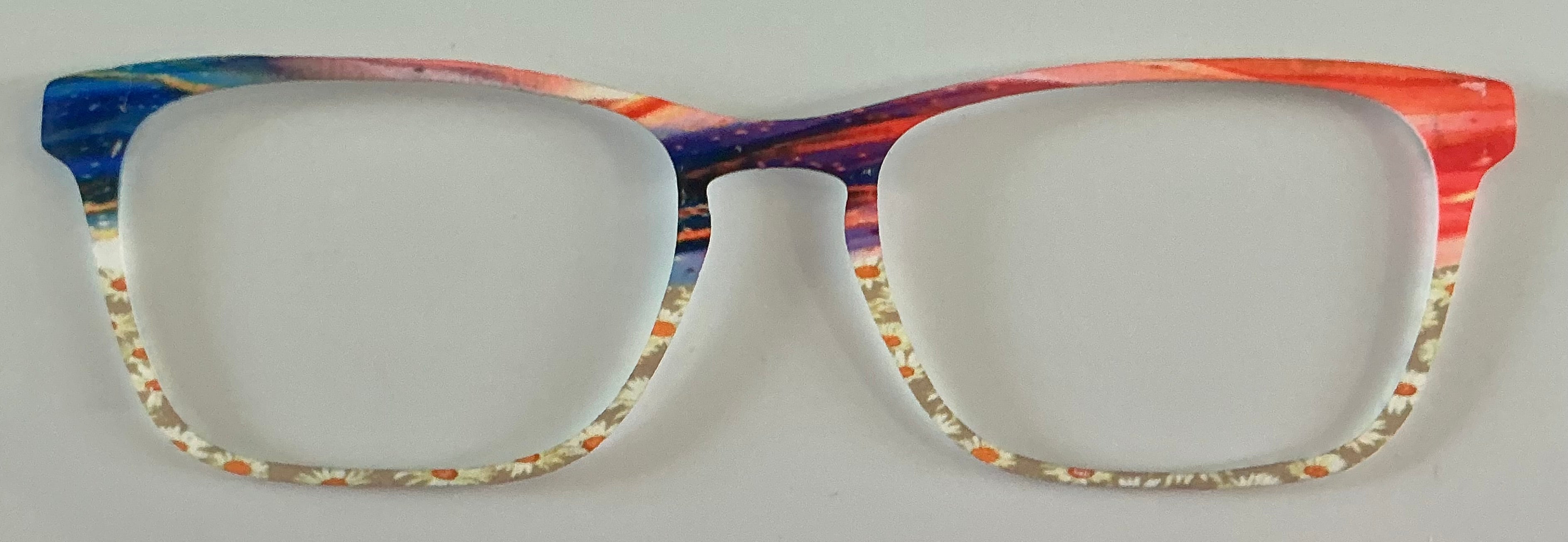 Casper Topper; flowers/ stripes split