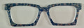 Larkin Case Topper; blue flowers