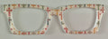 Larkin Case Topper; multicolored crosses