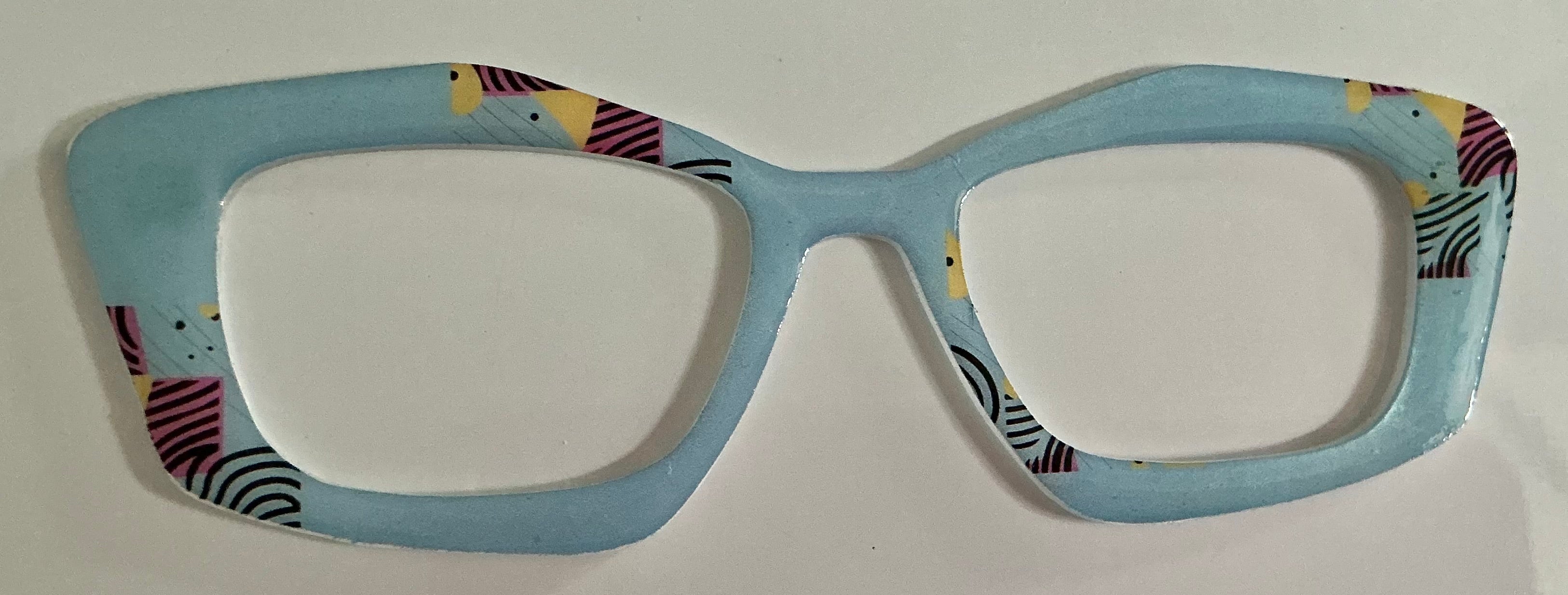 Finley Topper;  hybrid; blue design
