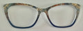 PAIR Wanda Topper; blue design/split