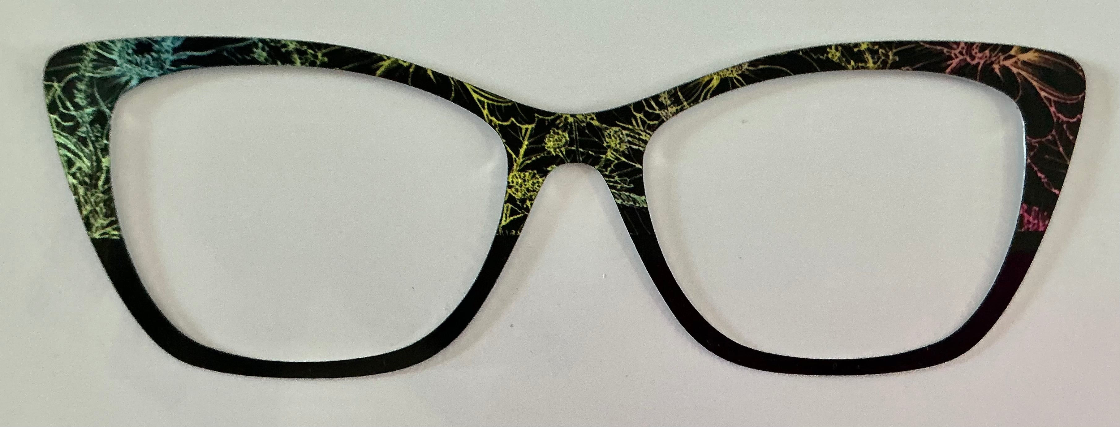 Wanda Topper; metal; electricity/black split