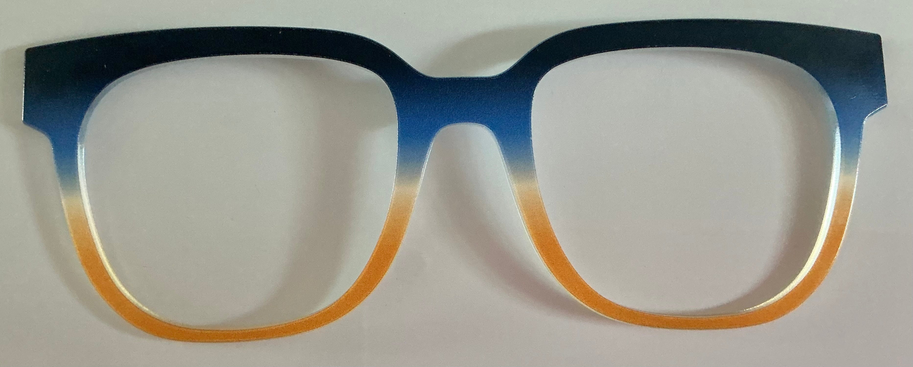 PAIR Murphy Topper; blue/orange gradient