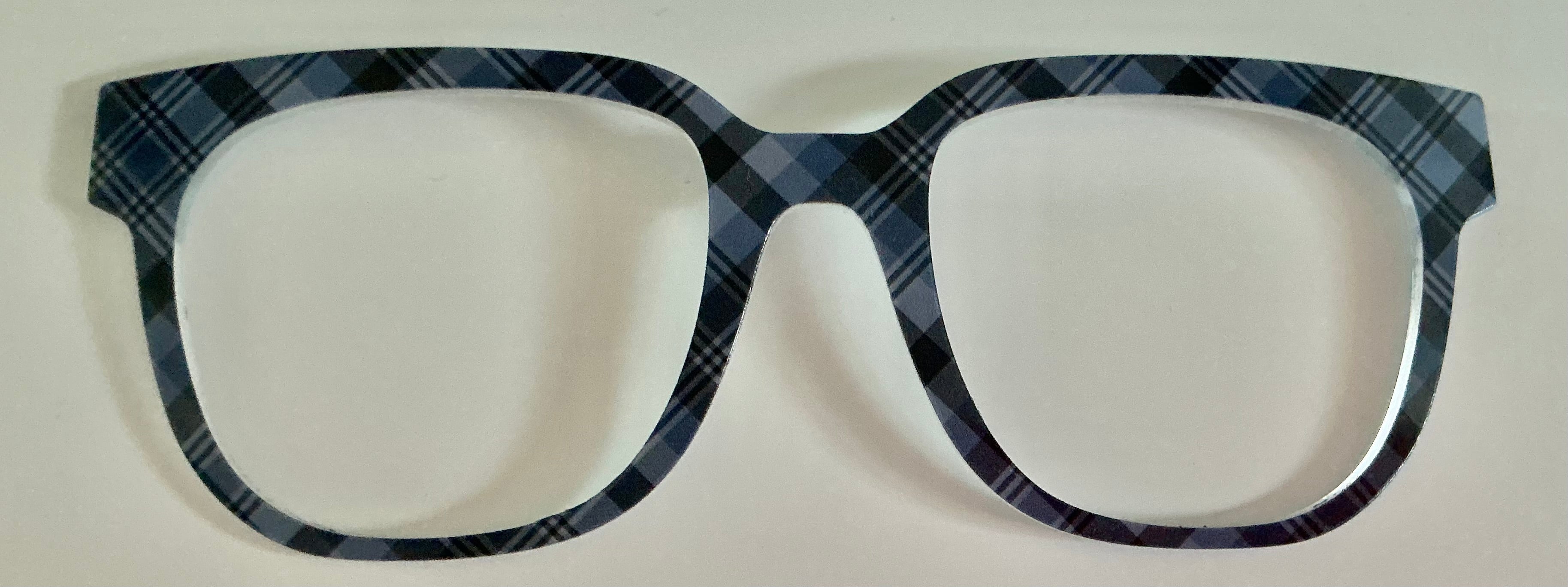 PAIR Murphy Topper; blue and black plaid