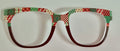 PAIR Murphy Topper; Christmas Patchwork/Burgundy Split