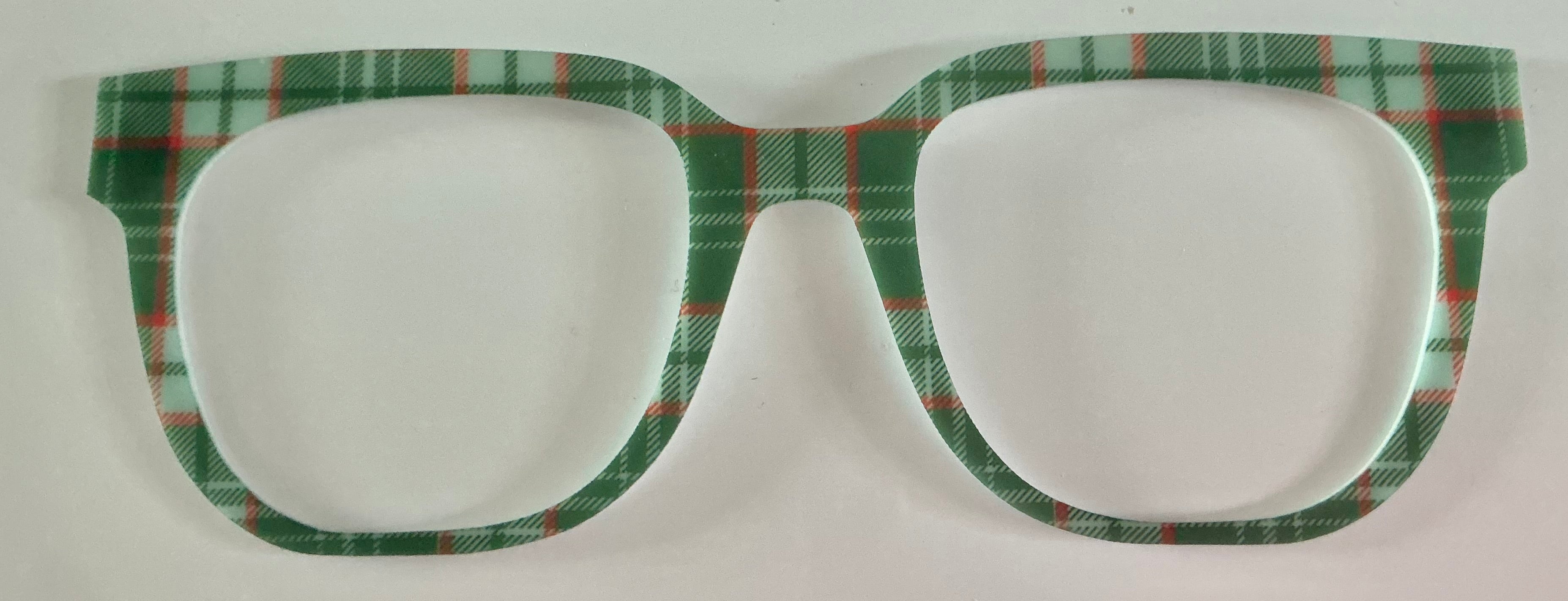 Murphy Topper; green plaid