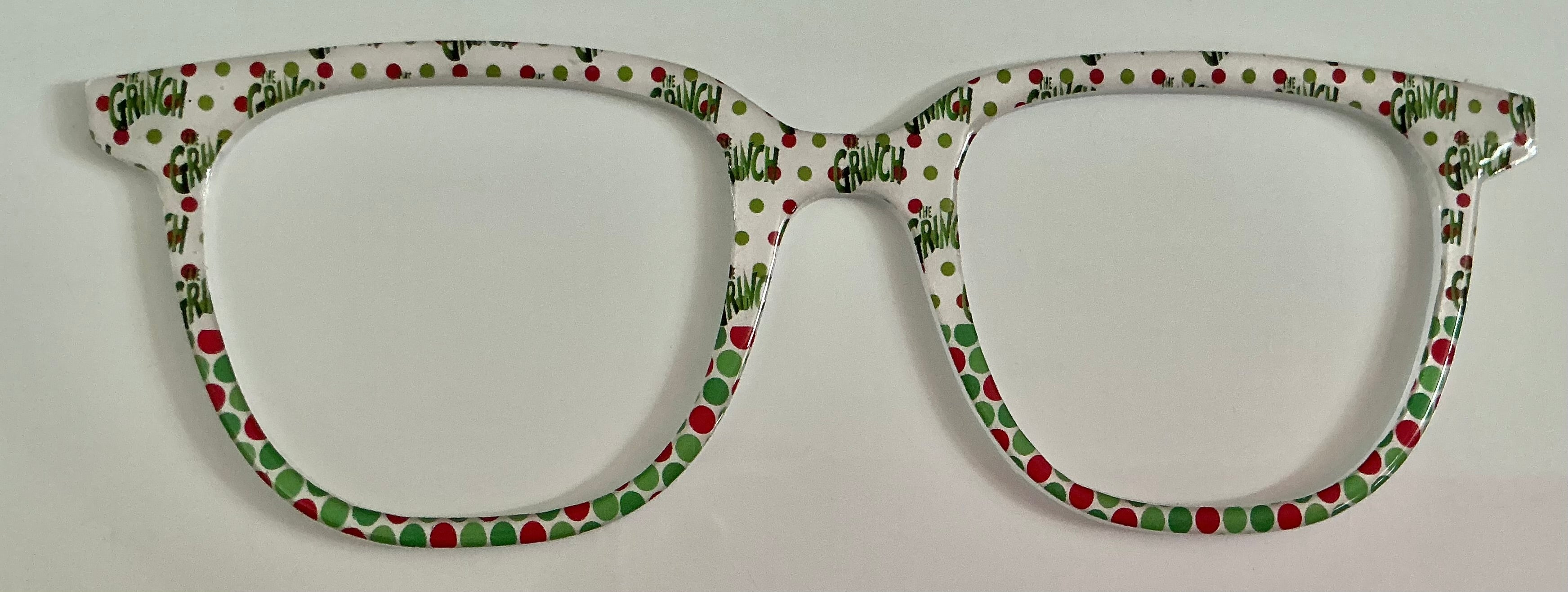 NEW Nola Topper; polka dot Grinch