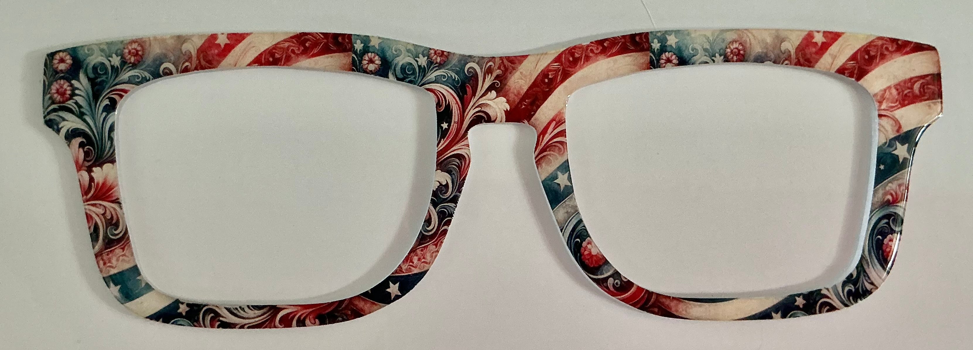 NEW Drew Topper; American Flag Swirls