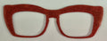 NEW Drew Topper; Creator; orange/red shimmer