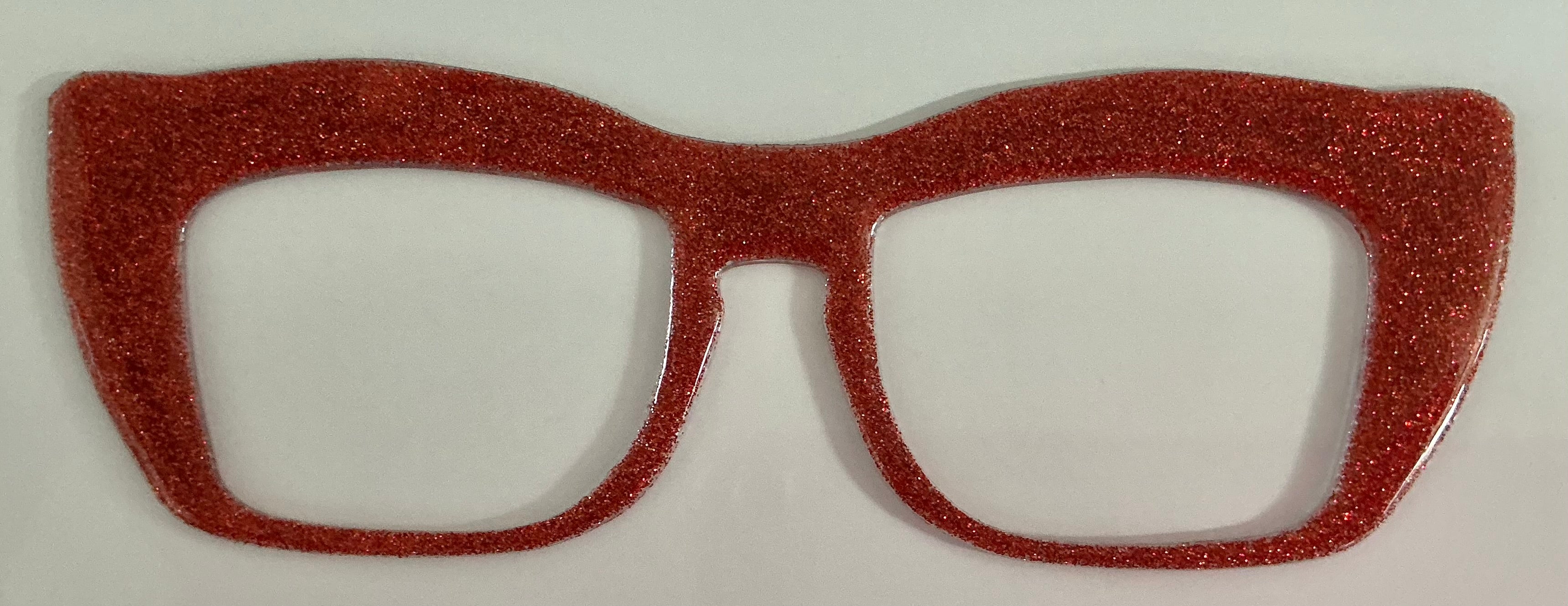 NEW Drew Topper; Creator; orange/red shimmer
